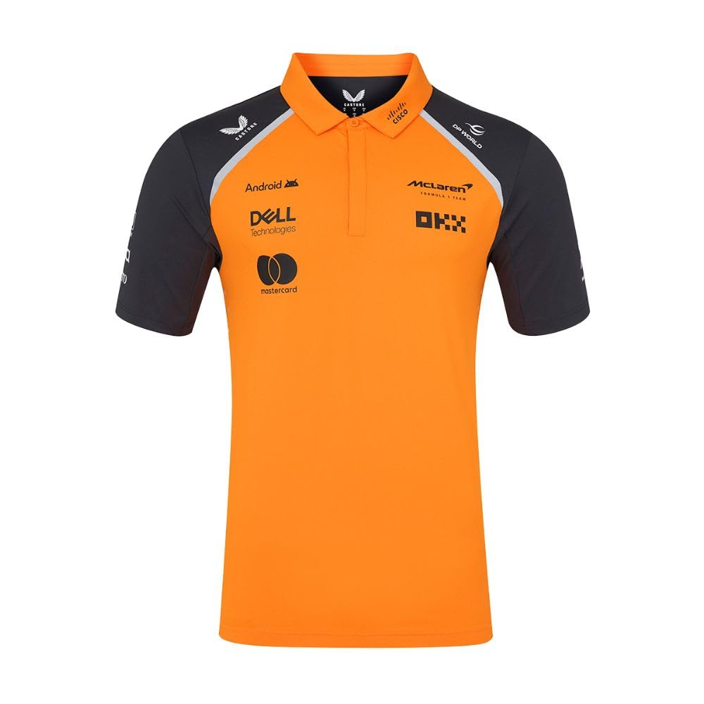 Amazon.com: Castore McLaren F1 2025 Men's Team Polo Shirt (S